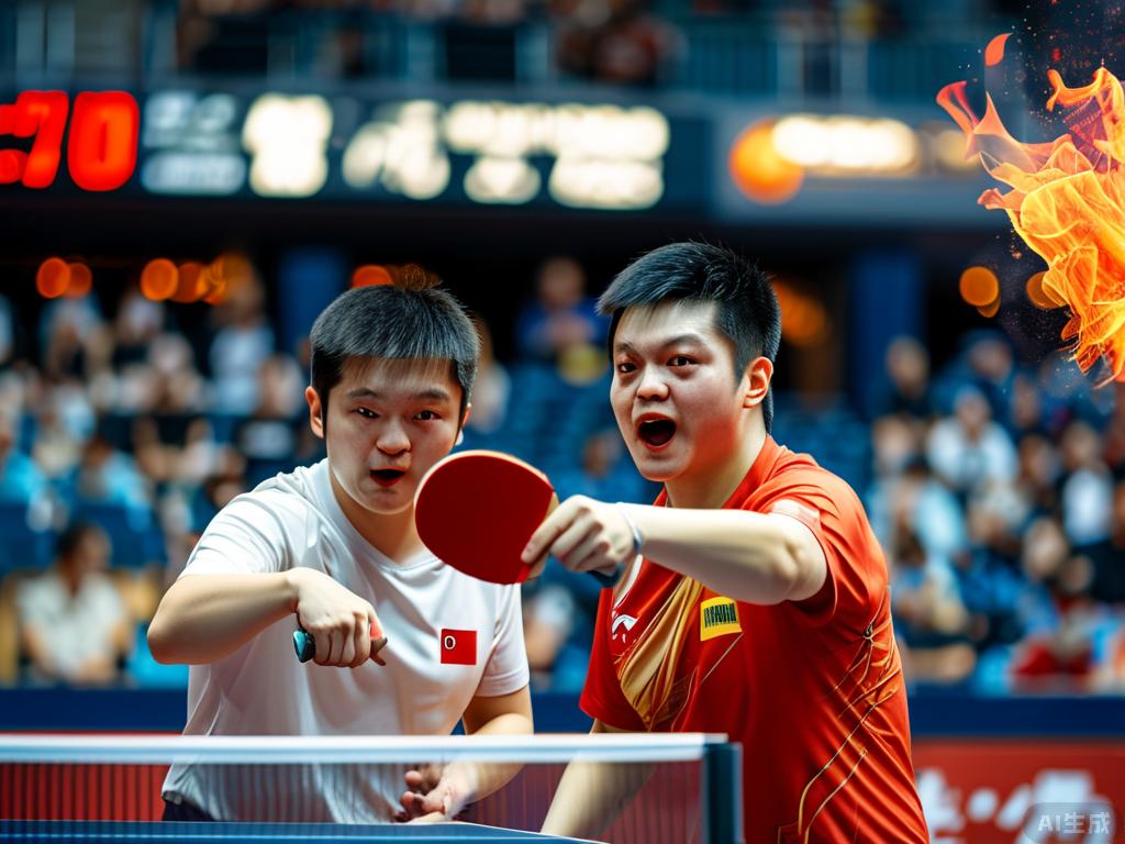 德国队横扫中国队，许昕带队取胜