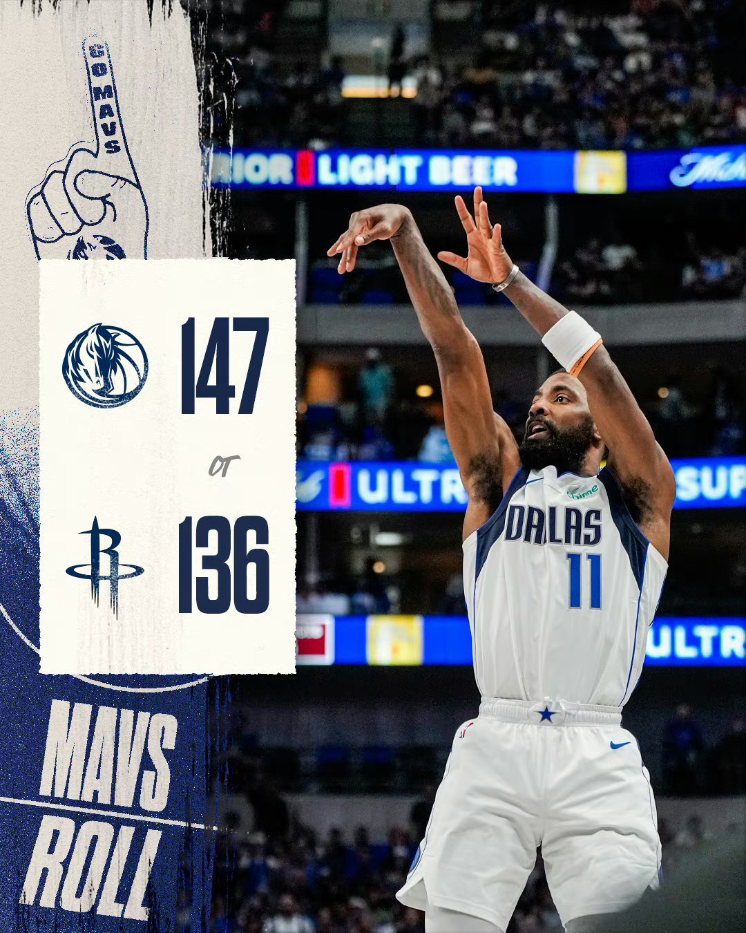 国王翻盘公牛，欧文高光表现